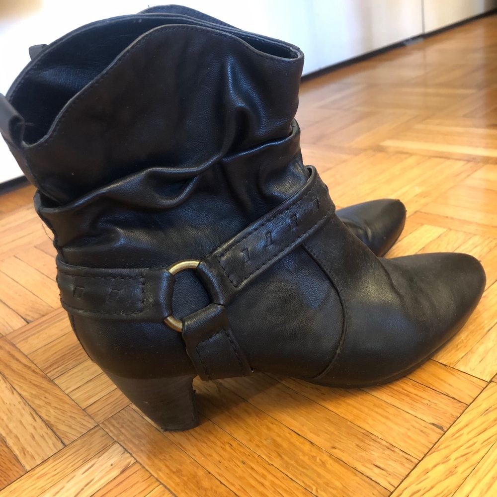 90’s Vintage Cowboy Black Boots